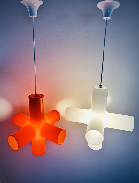 Image 1 of 3x DARK - Crosslight plafondlampen - Jan Melis & Ben Oostrum