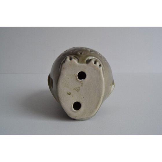 Image 1 of Vintage keramische uil schatkist door Ditmar Urbach, Tsjecho-Slowakije 1960