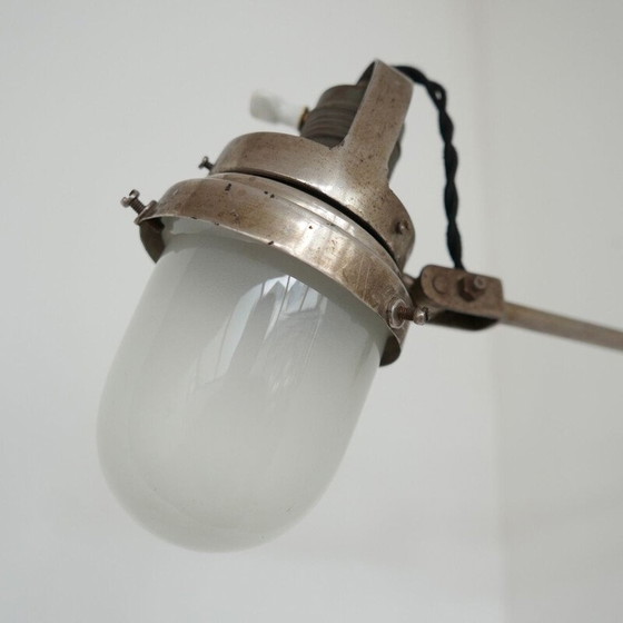 Image 1 of Industriële wandlamp Frankrijk 1930