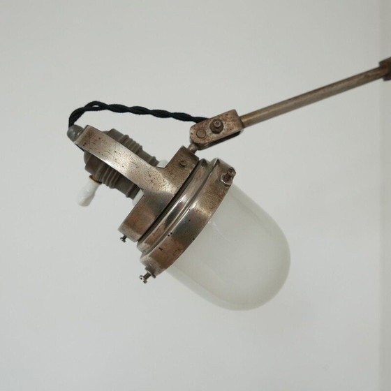 Image 1 of Industriële wandlamp Frankrijk 1930