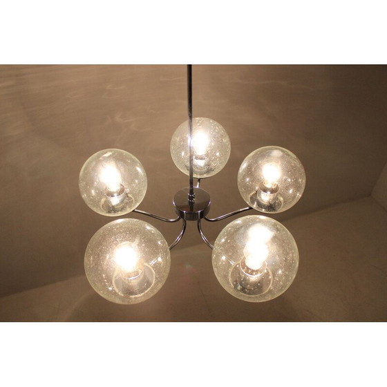 Image 1 of Vintage kroonluchter in chroom