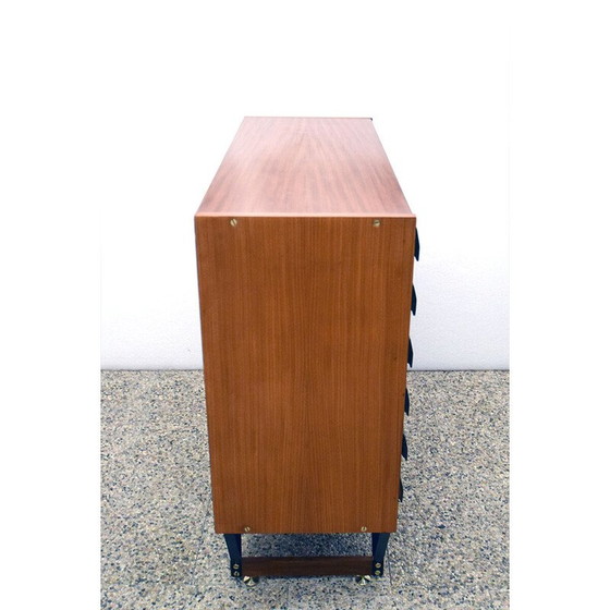 Image 1 of Italiaans vintage highboard met laden, jaren 1960