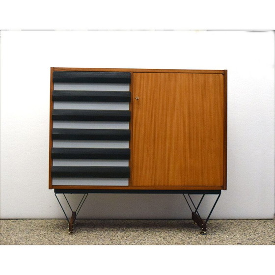 Image 1 of Italiaans vintage highboard met laden, jaren 1960