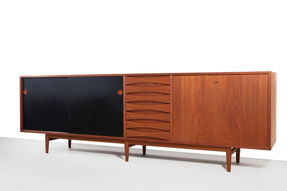 Image 1 of Teak Arne Vodder dressoir Model 29 voor Sibast, Denemarken