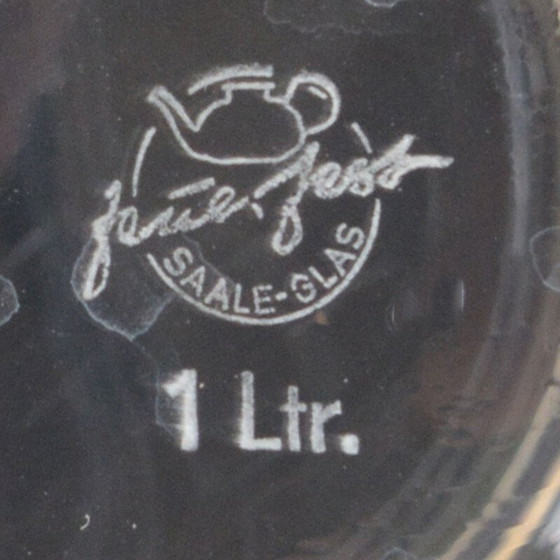 Image 1 of Vintage koffieservies door Wilhelm Wagenfeld voor Jena Glas, Duitsland 1970