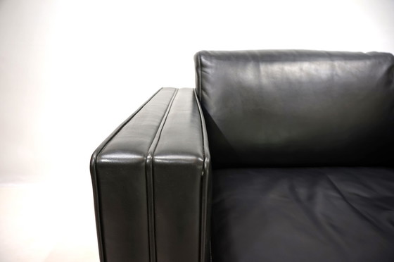 Image 1 of Knoll Studio Line leren fauteuil van Jürgen Lange, 1970