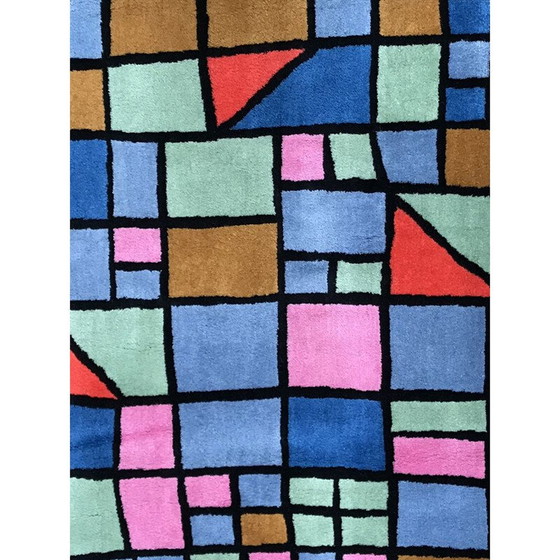 Image 1 of Vintage tapijt van Paul KLEE, 1970