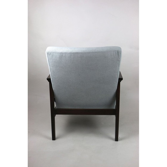 Image 1 of Vintage lichtblauwe fauteuil 1970