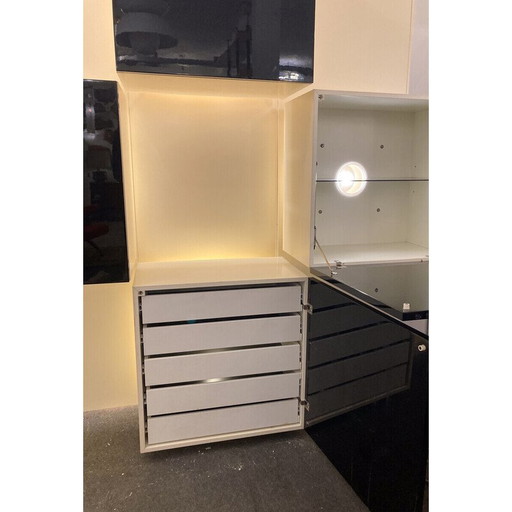 Vintage wandmeubel van Roberto Monsani voor Acerbis, 1970