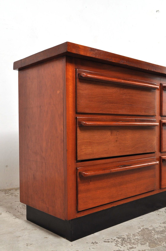 Image 1 of Vintage mahonie ladekast / dressoir