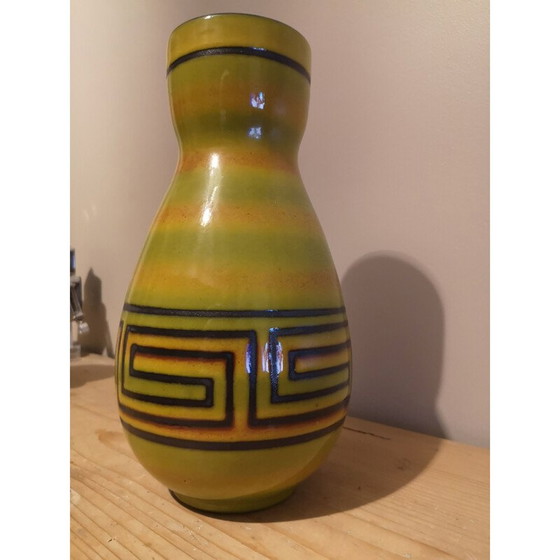 Image 1 of Mid Century Elchinger vaas, Frankrijk 1950-1960