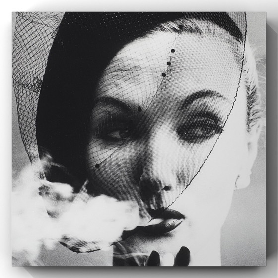 Image 1 of 1X William Klein - Smoke And Veil (Vogue), Parijs, 1958