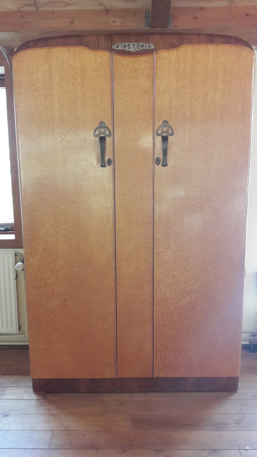 Art Deco Closet Wardrobe Vintage