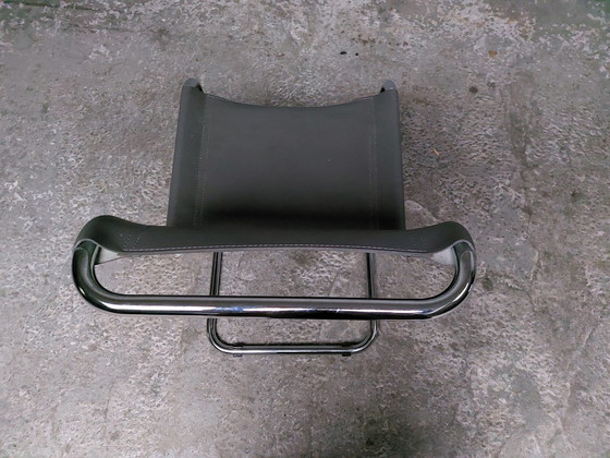 Image 1 of 4x vintage buisframe sledestoelen