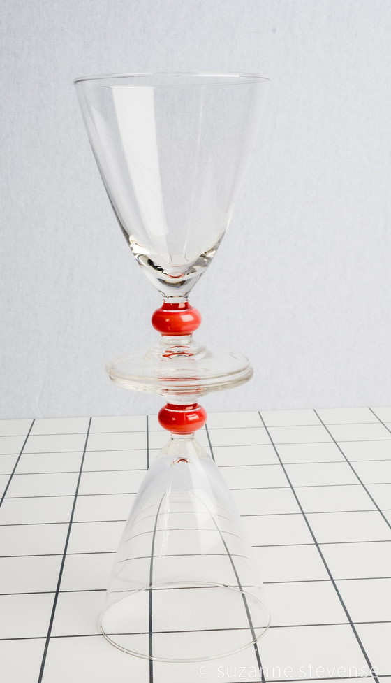 Image 1 of 2 Vintage Tulp Kissed Glaasjes 