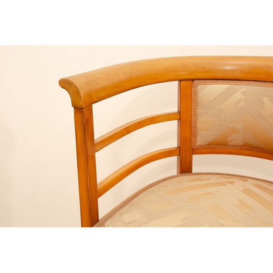 Image 1 of Paar vintage gebogen houten fauteuils, Oostenrijk 1920