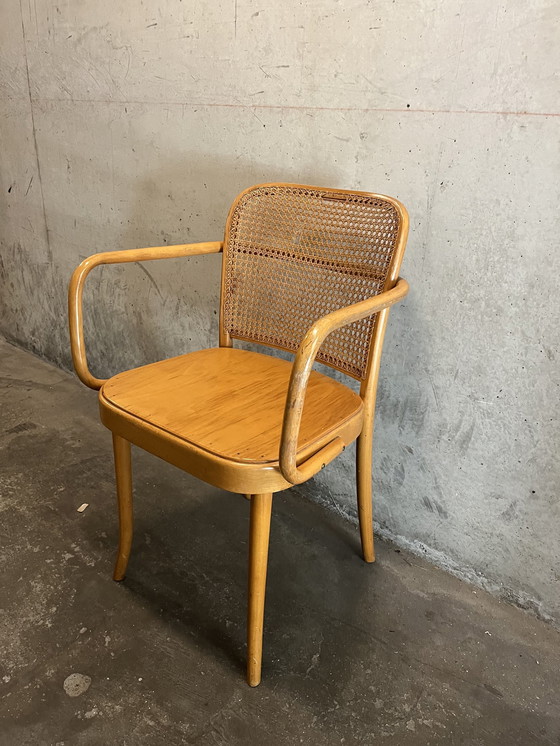 Image 1 of Vintage Bentwood Josef Hoffmann Webbing Thonet