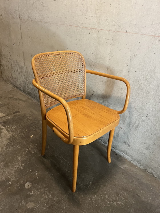 Image 1 of Vintage Bentwood Josef Hoffmann Webbing Thonet