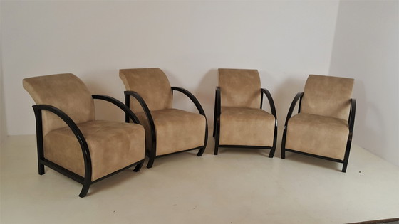 Image 1 of 4 Vintage fauteuils uit Frankrijk.