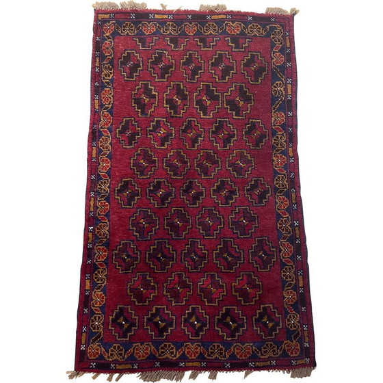 Image 1 of Vintage wollen vloerkleed, jaren 1970