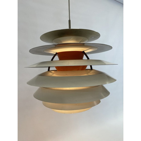 Image 1 of Vintage aluminium hanglamp van Poul Henningsen voor Louis Poulsen, 1960