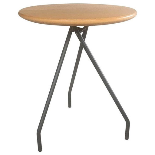 Vintage eiken bijzettafel Rud Thygesen en Johnny Sorensen Deens 1980