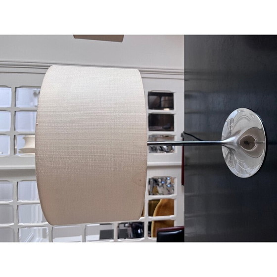 Image 1 of Paar vintage chromen lampen van Frank Bentler voor Wila, Duitsland 1970