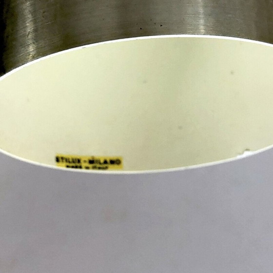 Image 1 of Vintage gelede wandlamp van Stilux Milano, 1960