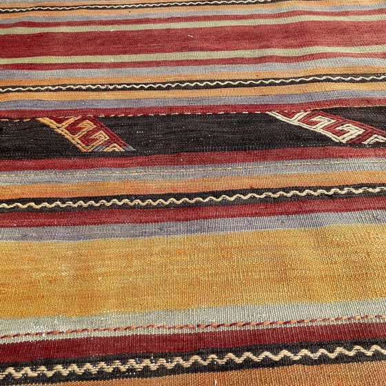 Image 1 of Vintage Turks Kelim Vloerkleed , 184 X 178 Cm