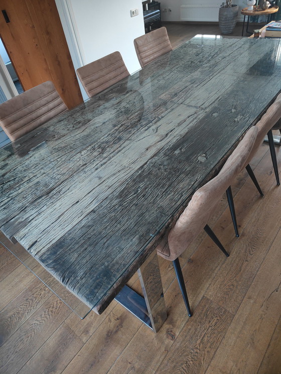 Image 1 of Bielsen Houten Tafel 6-8 Persoons