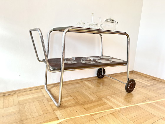 Image 1 of Functionalistische serveerwagen