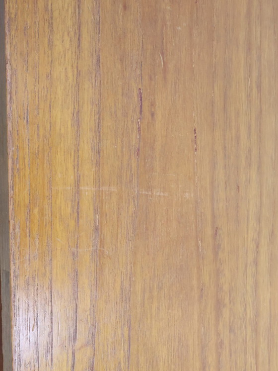 Image 1 of Vintage archiefkast tambour Deens teak