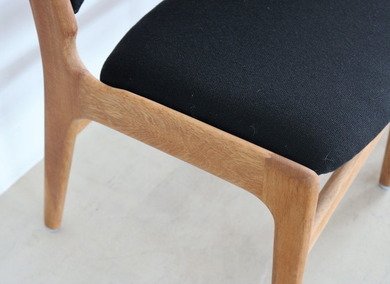 Image 1 of 4x vintage Deense eetkamerstoelen 