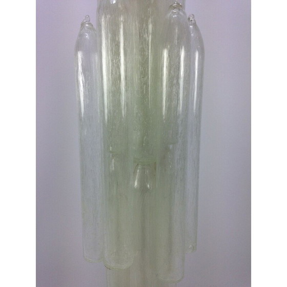 Image 1 of Italiaanse vintage Mazzega Murano glazen vloerlamp van Carlo Nason, Italië 1960-1970