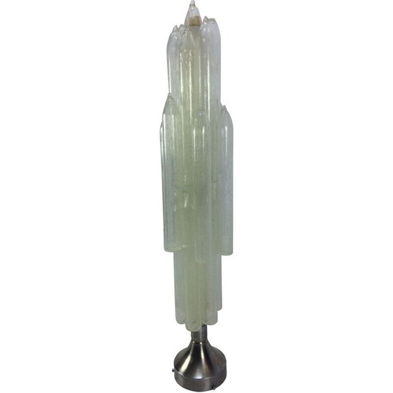 Image 1 of Italiaanse vintage Mazzega Murano glazen vloerlamp van Carlo Nason, Italië 1960-1970