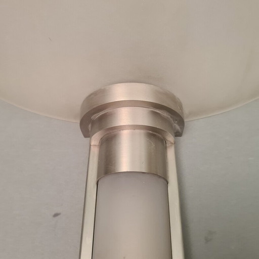 Paar vintage glazen wandlampen van Ricardo Bofill voor Light