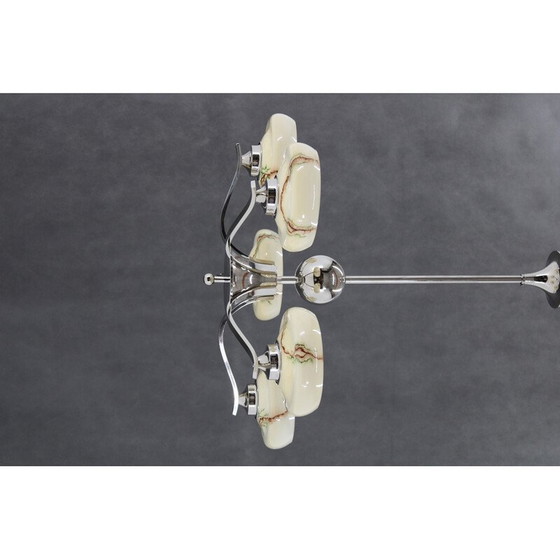 Image 1 of Vintage Art Deco hanglamp, Tsjecho-Slowakije jaren 1930