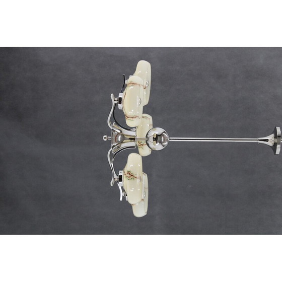 Image 1 of Vintage Art Deco hanglamp, Tsjecho-Slowakije jaren 1930