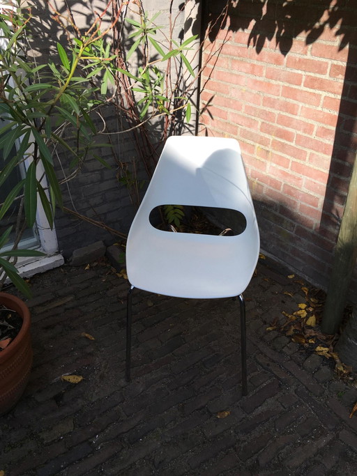 METALMOBIL Italiaans design – eetkamerstoelen, Plastic, Industrieel