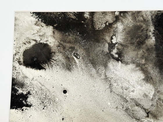 Image 1 of Obsidiaan landschap (inkt) groot formaat- Eugène Eechaut (1928-2019)