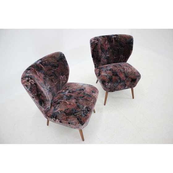 Image 1 of Paar fauteuils, Tsjecho-Slowakije 1950