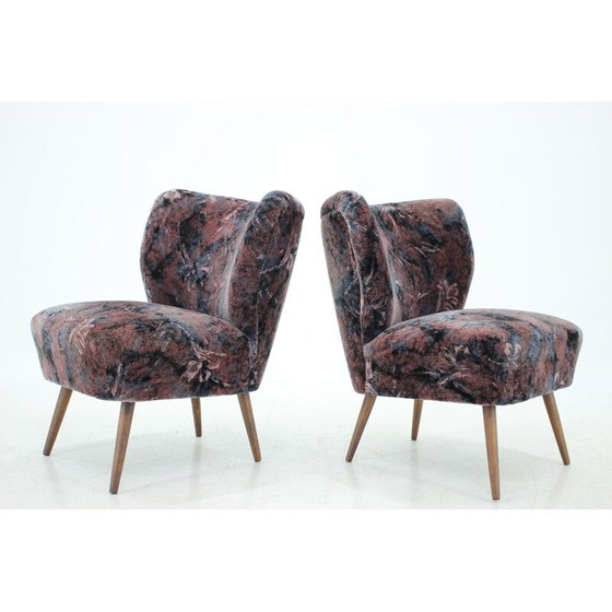 Image 1 of Paar fauteuils, Tsjecho-Slowakije 1950