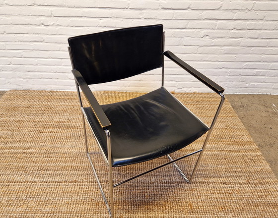 Image 1 of Set Van 4 Minimalistische Eetkamerstoelen, 1970S