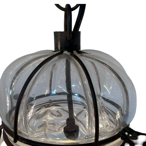 Image 1 of Venitiaanse Hangende Hanger - Handgemaakt Geblazen Glas - Vintage