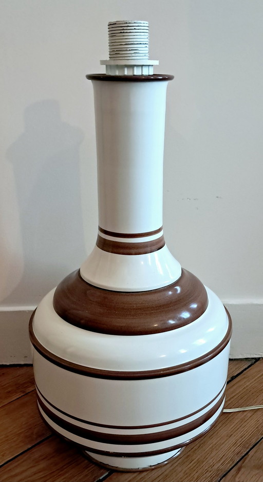 Staande lamp, 70's geschilderd metaal