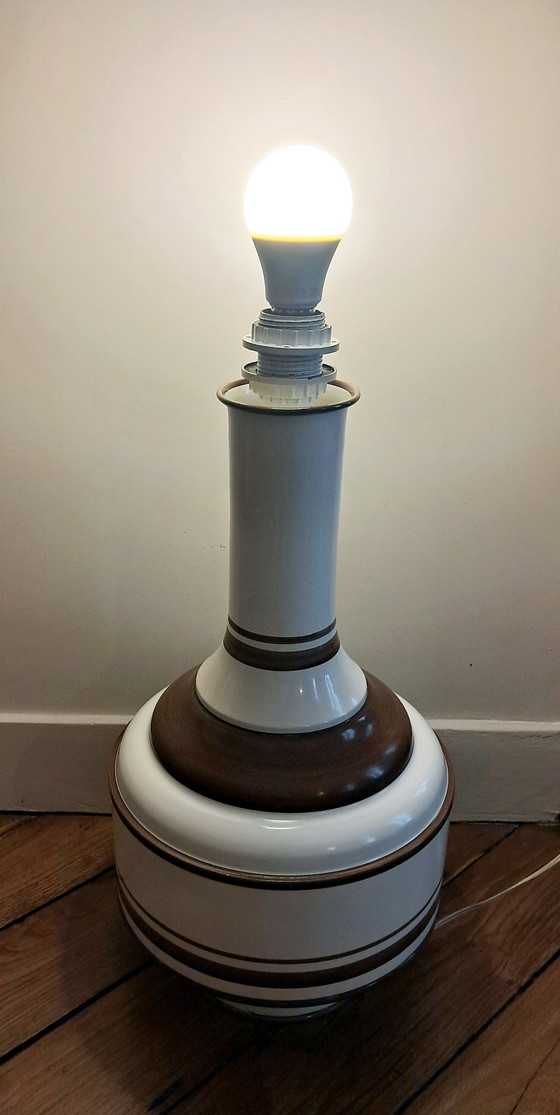 Image 1 of Staande lamp, 70's geschilderd metaal