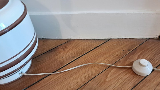 Image 1 of Staande lamp, 70's geschilderd metaal