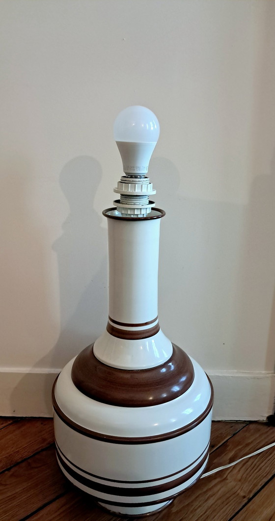 Image 1 of Staande lamp, 70's geschilderd metaal