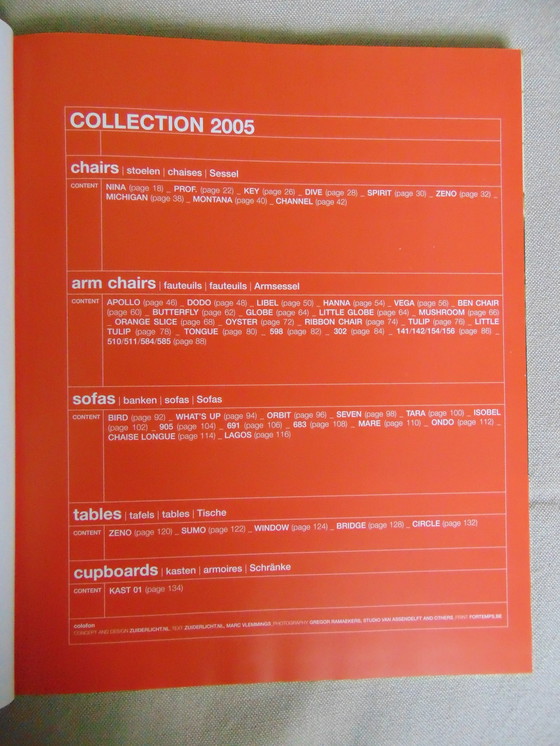 Image 1 of Artifort collection 2005 boek