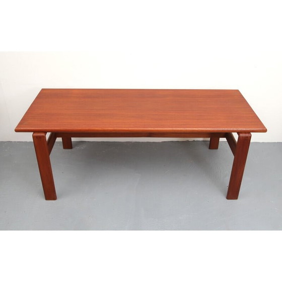 Image 1 of Vintage teakhouten salontafel, Denemarken 1960
